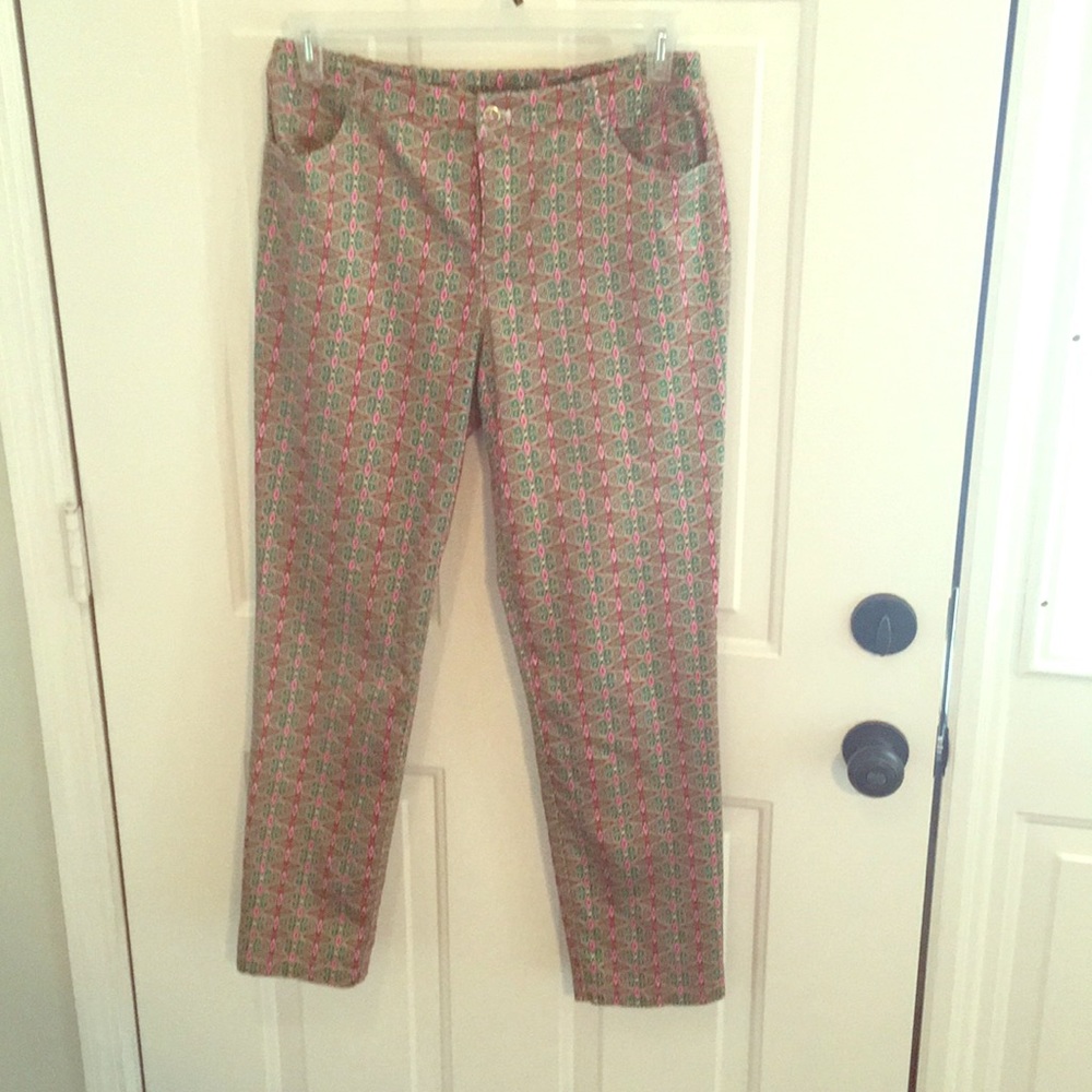 Sharon Young printed ankle pants
